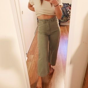 FREE PEOPLE | CROPPED TROUSERS